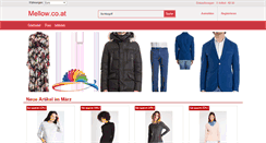 Desktop Screenshot of mellow.co.at